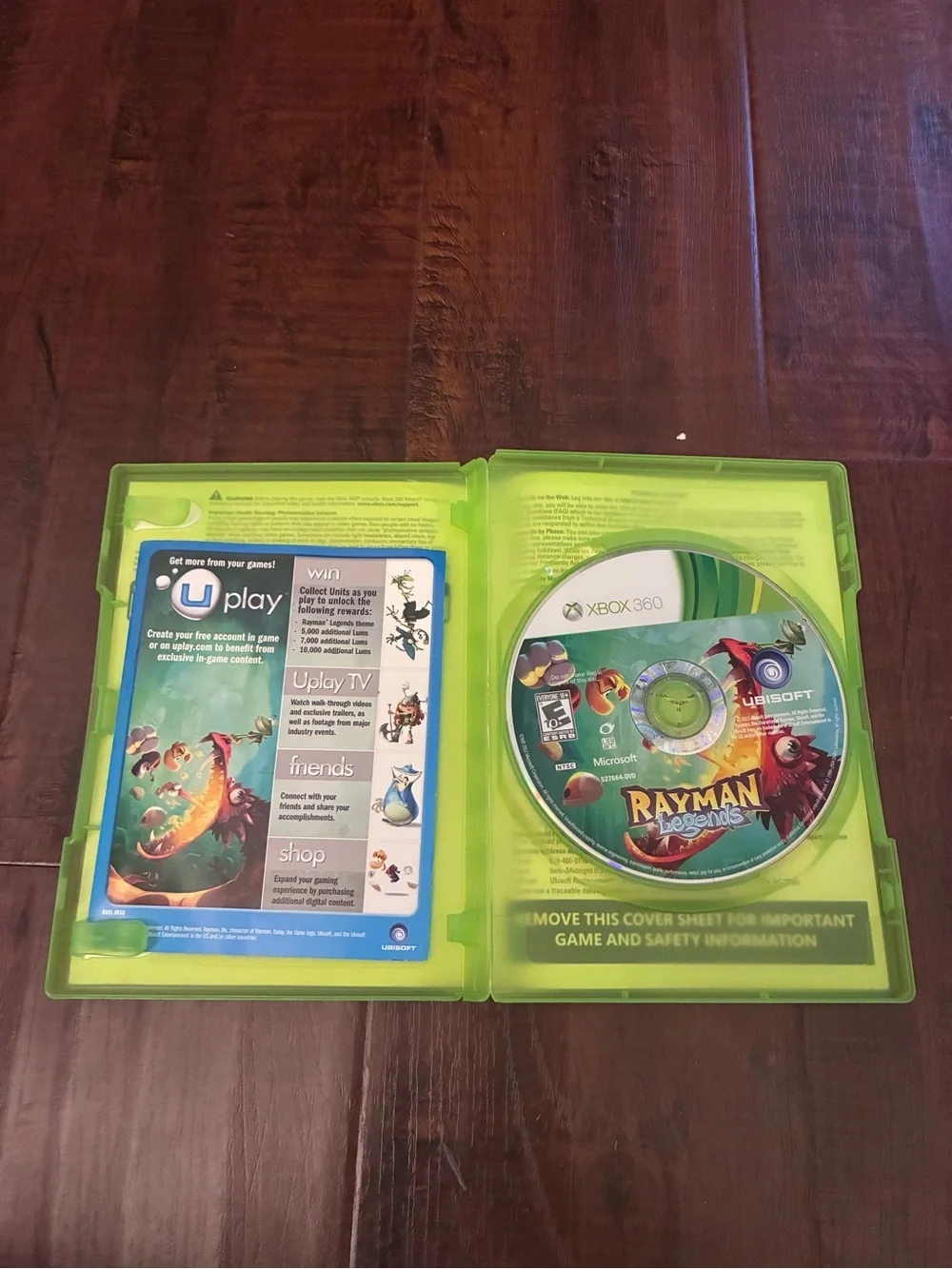 Rayman Legends (Microsoft Xbox 360, 2013) • Tested and working